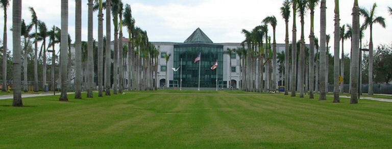 FIU Gupta scholarships context: Florida International University business building